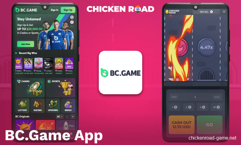 Download the BC.Game Chicken Road IN app