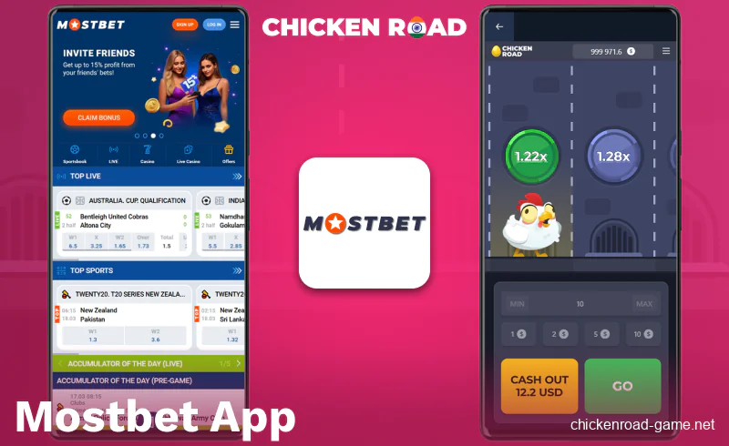 Download the Mostbet Chicken Road IN app