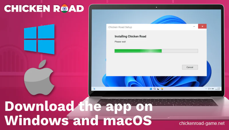 Installing the Chicken Road India app on a computer