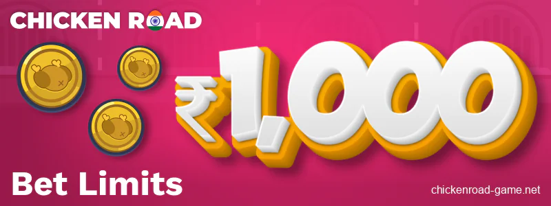 Maximum bet in Chicken Road for Indians